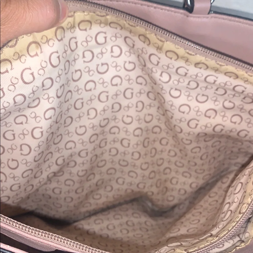 GUESS Pink Tote Bag